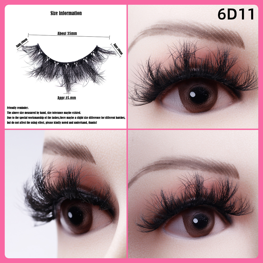 5 Pairs Of Thick False Eyelashes - Image 11