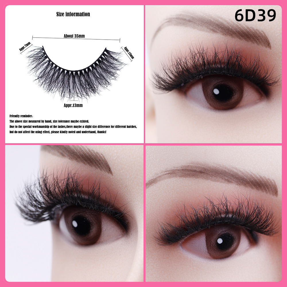 5 Pairs Of Thick False Eyelashes - Image 36