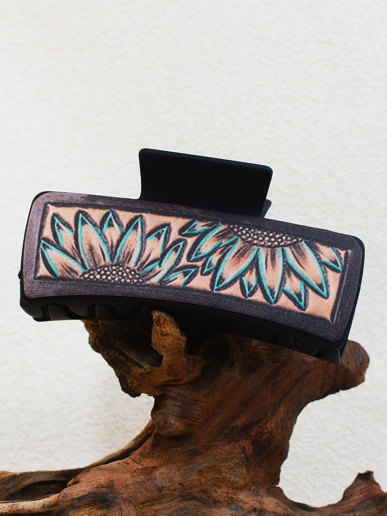 Retro Playing Cards Barrettes Shark Clip Printing - Image 5