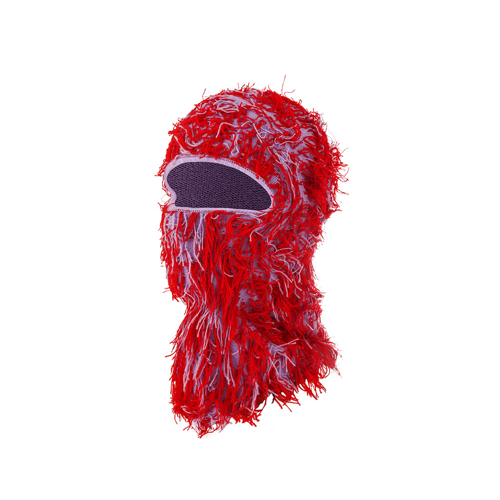 European And American Knitted Warm Face Mask - Image 36