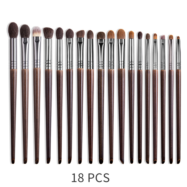 Natural Makeup Brushes Set Eyeshadow Make Up Brush Goat - Image 5