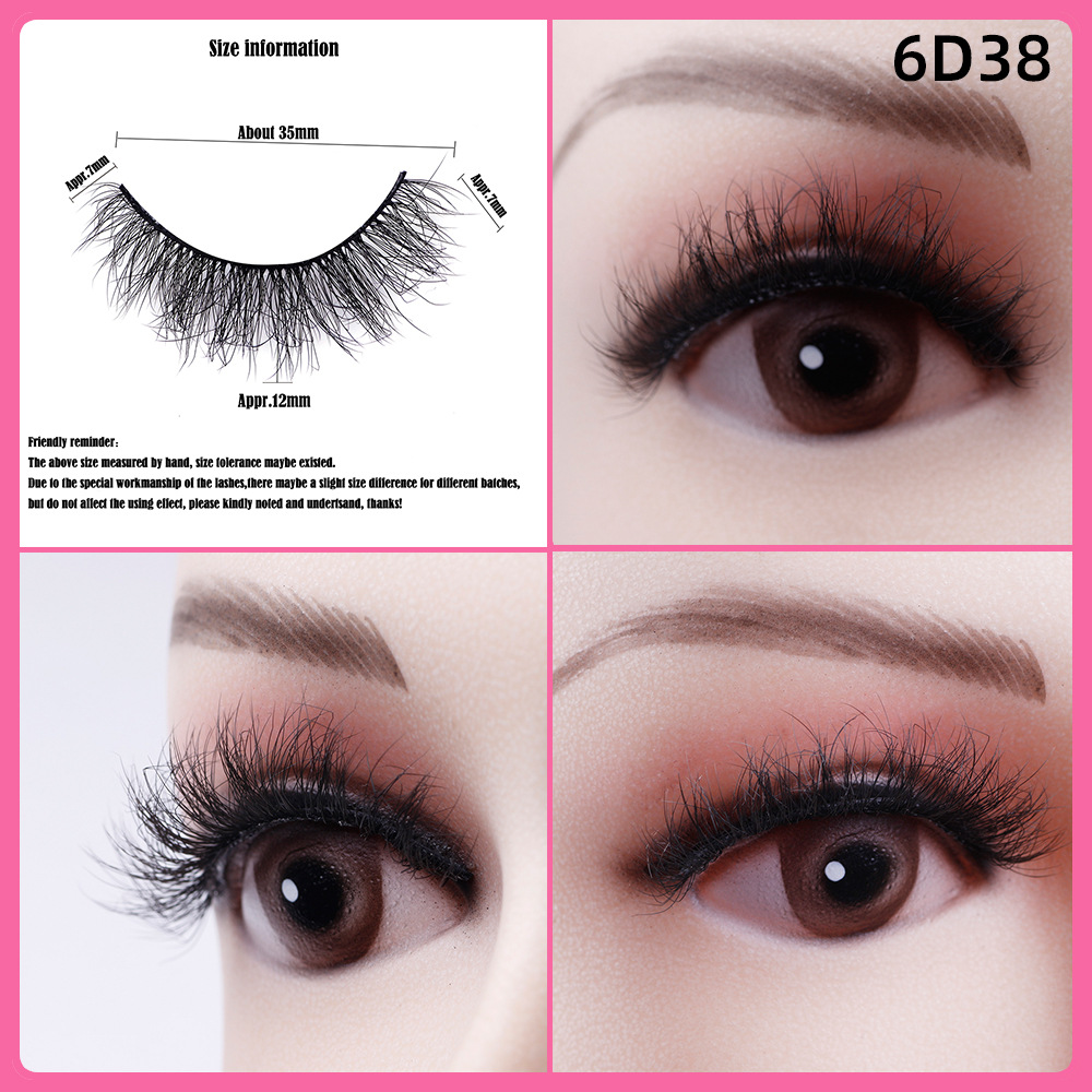 5 Pairs Of Thick False Eyelashes - Image 35