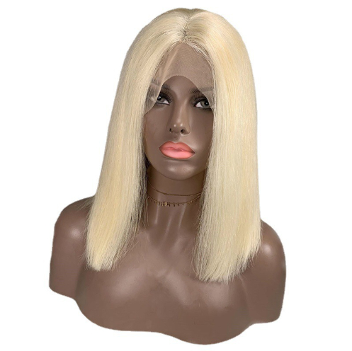 613 Blonde Bob Wig Short Straight Human Hair Wigs For Women - Image 8