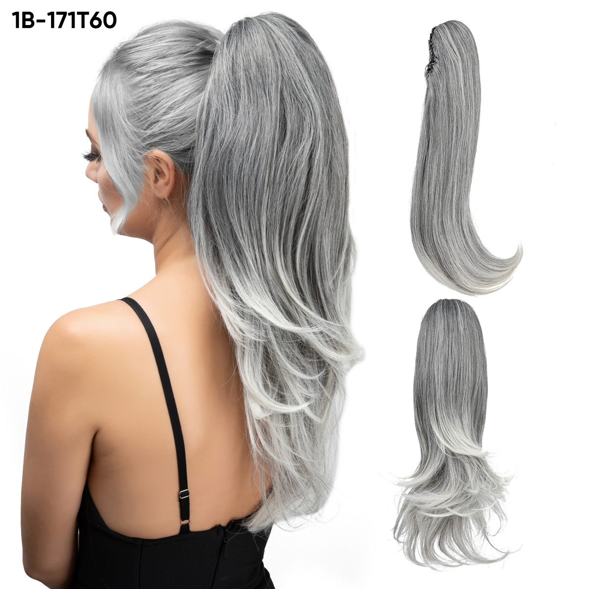 European And American Style Wig Women's Short Hair Ponytail - Image 2