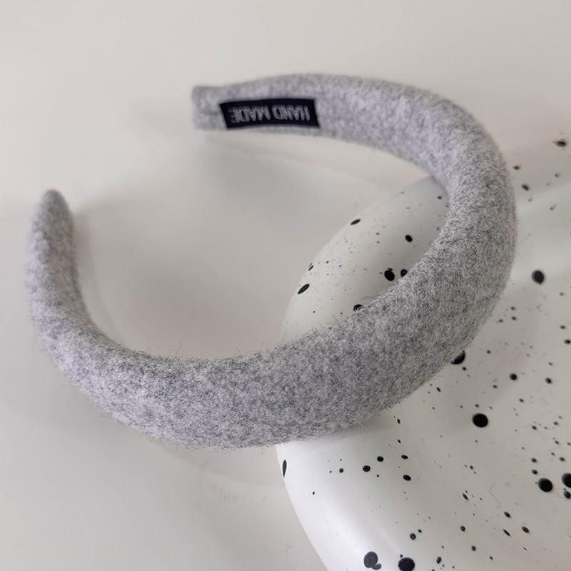 Women's French Retro Dots Knitted Headband - Image 4