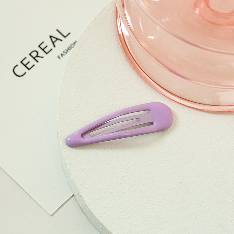 Drop-shaped Clip Paint Epoxy Female BB Clip Headdress Hairpin - Image 20