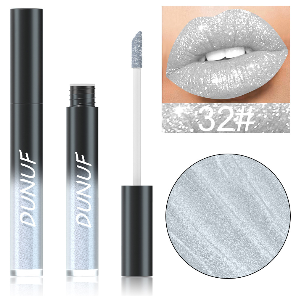 32 Color Lipstick Matte Color Holding Lip Gloss - Image 32