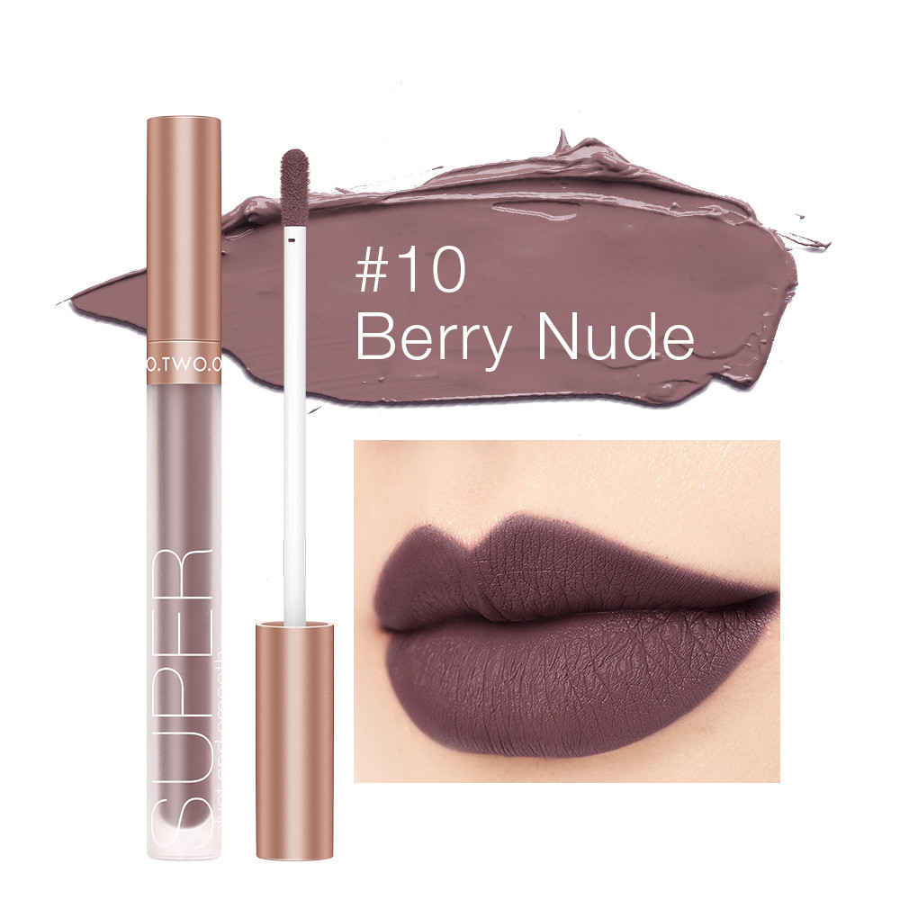 New Honey Talk Velvet Natural Makeup Matte Lip Glaze - Image 7