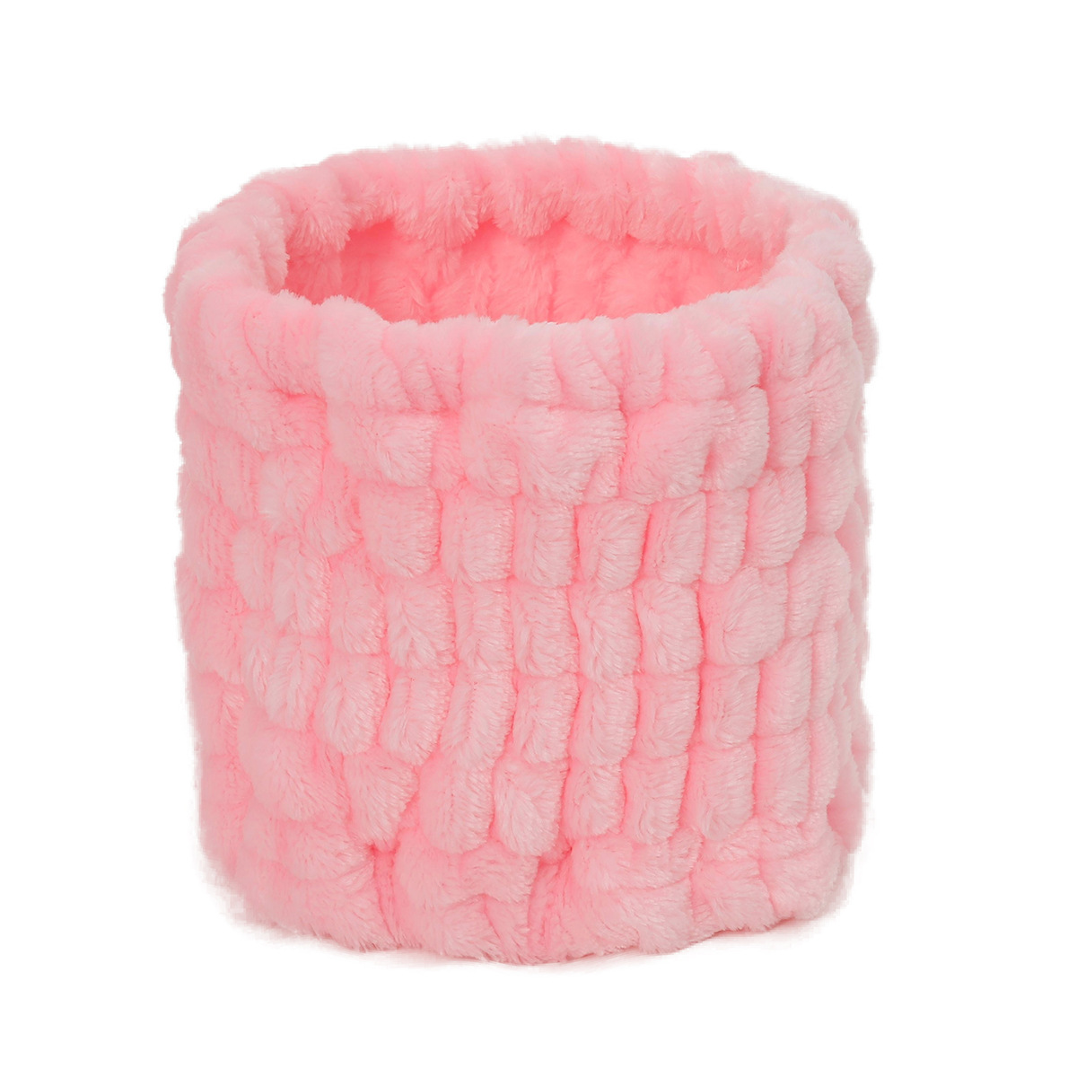 Women's Solid-Colored Sporty Flannel Extra-Wide Headband