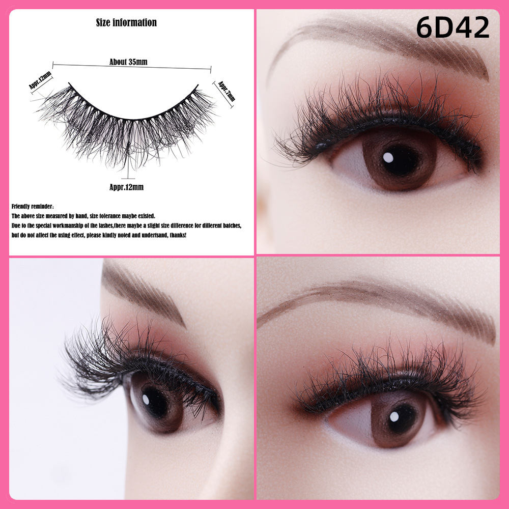 5 Pairs Of Thick False Eyelashes - Image 39