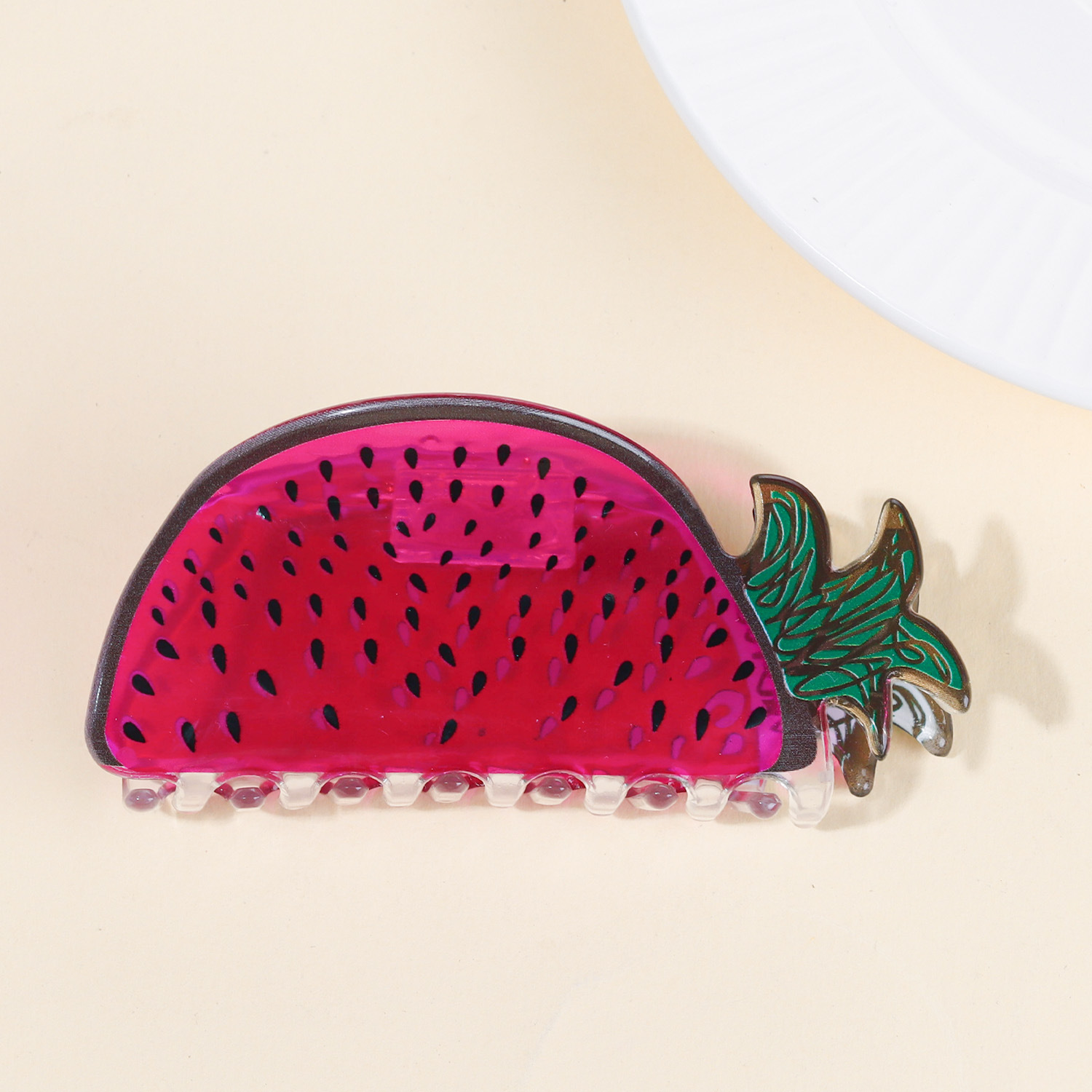 Portable Korean Creative Fruit Transparent Grip - Image 4