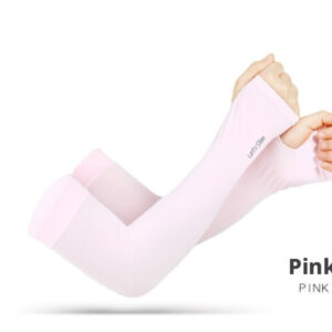 Sunscreen ice sleeves-pink-boutique bag-1 pair