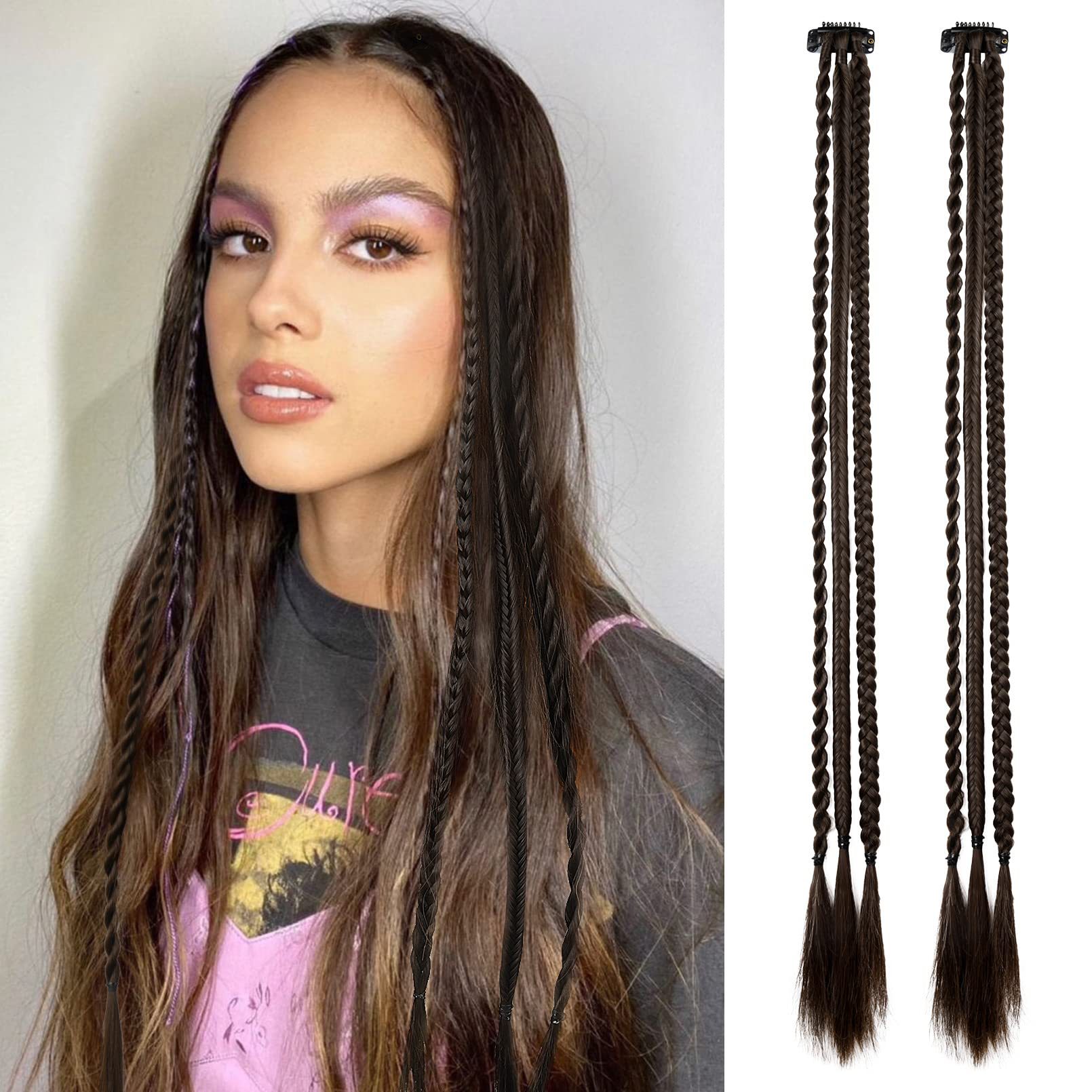 Dough-twist Style Plaits Fashion Personality