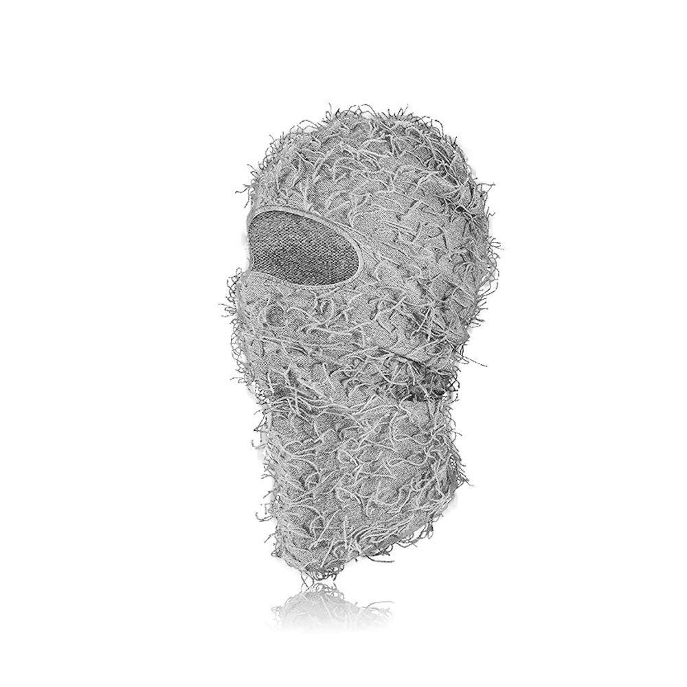European And American Knitted Warm Face Mask - Image 4