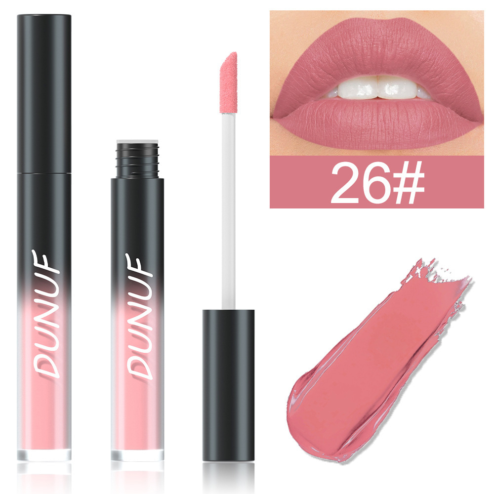 32 Color Lipstick Matte Color Holding Lip Gloss - Image 26