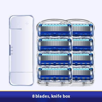 Men's Five-layer 5-blade Manual Shaver Manual Shaver - Image 11