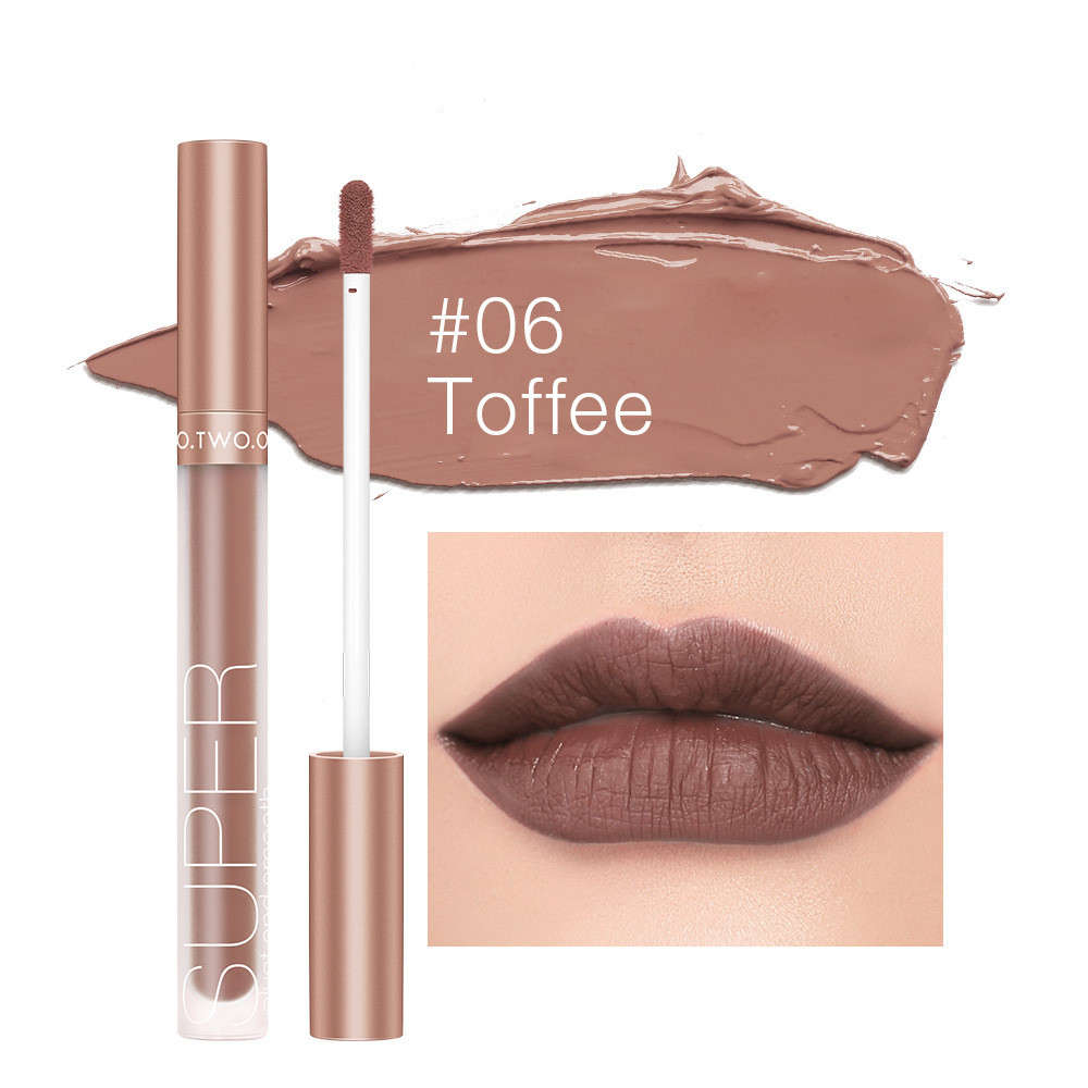 New Honey Talk Velvet Natural Makeup Matte Lip Glaze - Image 5