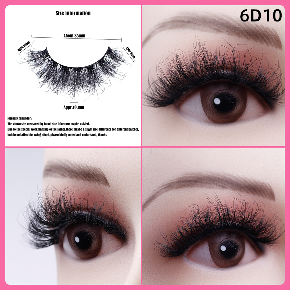 5 Pairs Of Thick False Eyelashes - Image 10