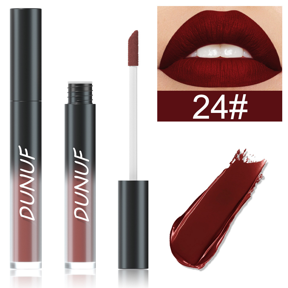 32 Color Lipstick Matte Color Holding Lip Gloss - Image 24