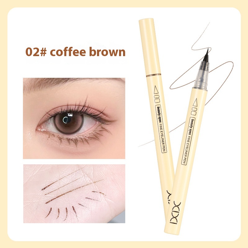Delicate Eyeliner Smooth Ultra-fine Waterproof Non-dizzy Makeup - Image 2
