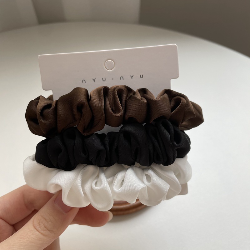 Elegant Silky Satin Simple French Hairtie - Image 2