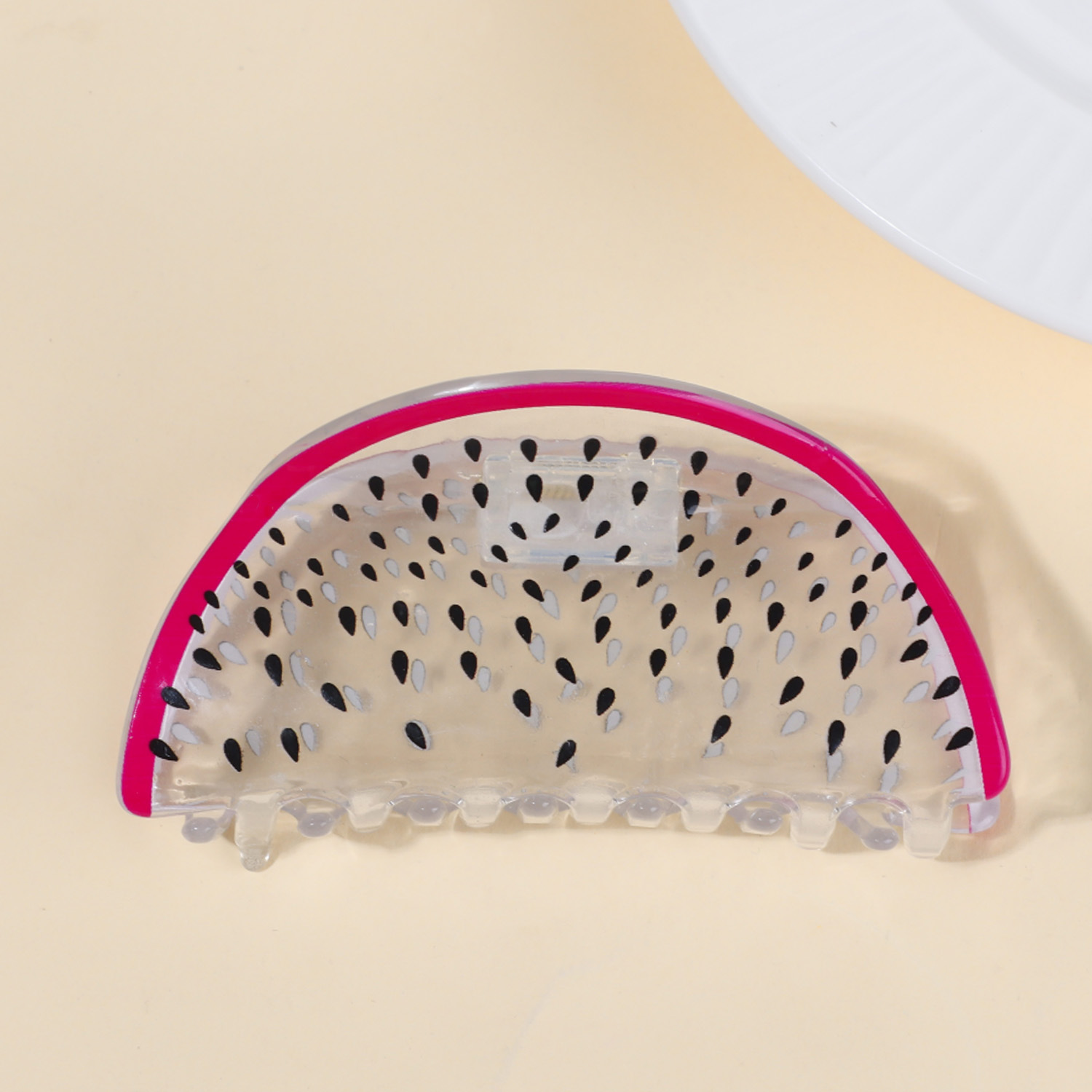 Portable Korean Creative Fruit Transparent Grip - Image 2
