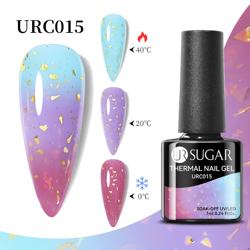 Autumn And Winter New Temperature Change UV Polish Cold And Warm Gradient Nail Glue - Image 15
