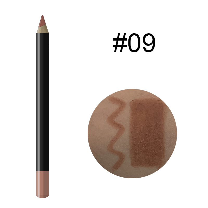 20 Color Black Pen Holder Lip Liner Waterproof Easy To Color - Image 9