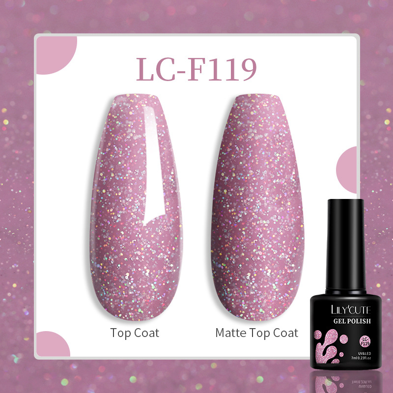 184 Colors Full Set Nail Glue Set Matte Nail Art Non-wash Sealing Layer Nail Polish Gel Base Gel - Image 19