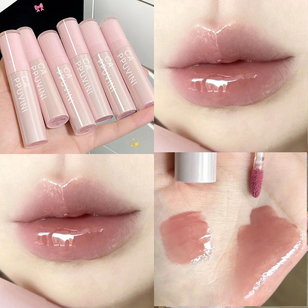 Sweetheart Clear Lip Lacquer Nude Lipstick - Image 5
