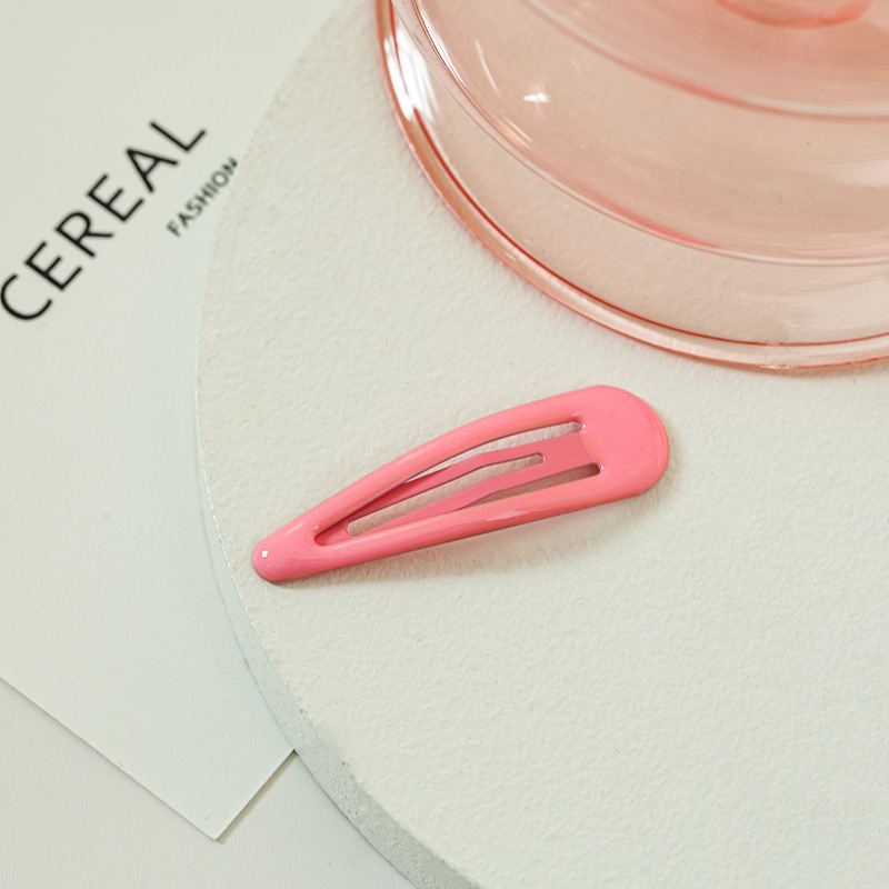 Drop-shaped Clip Paint Epoxy Female BB Clip Headdress Hairpin - Image 12