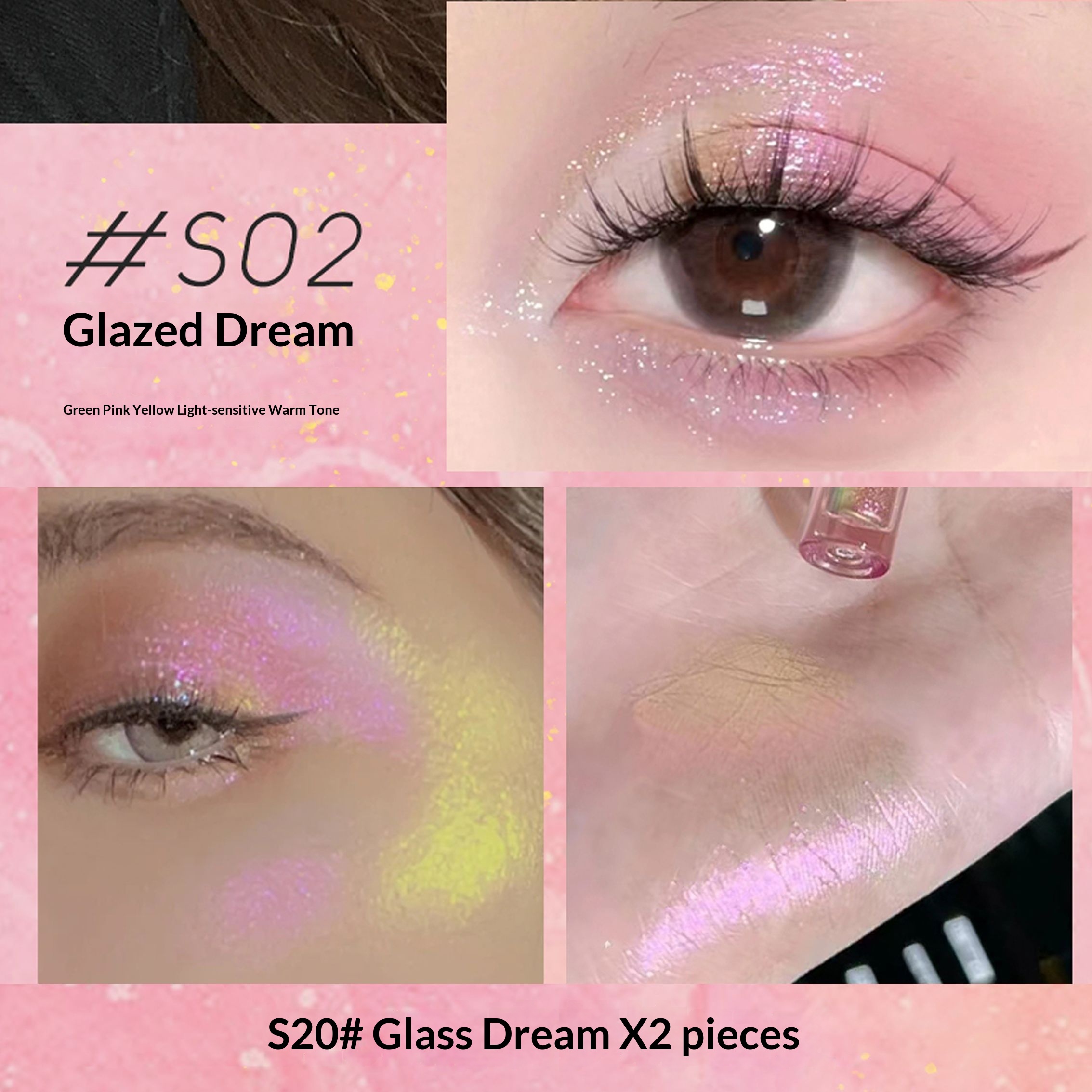 Chameleon Liquid Eyeshadow Shimmering Highlighter - Image 4