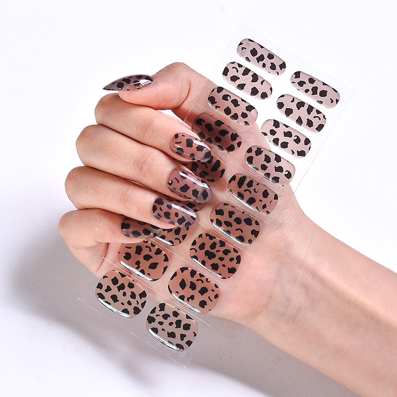 Hot Girl Cool Girl Sweet Cool UV Phototherapy Semi-baked Gel Nail Sticker - Image 7