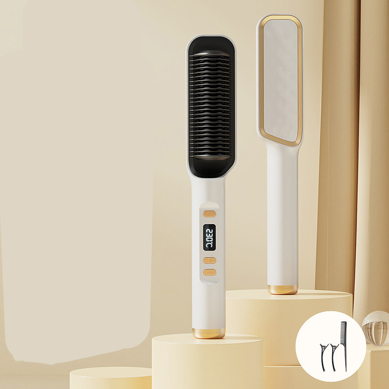 Multifunctional Anti-scald Negative Ion Straight Curling Comb - Image 6