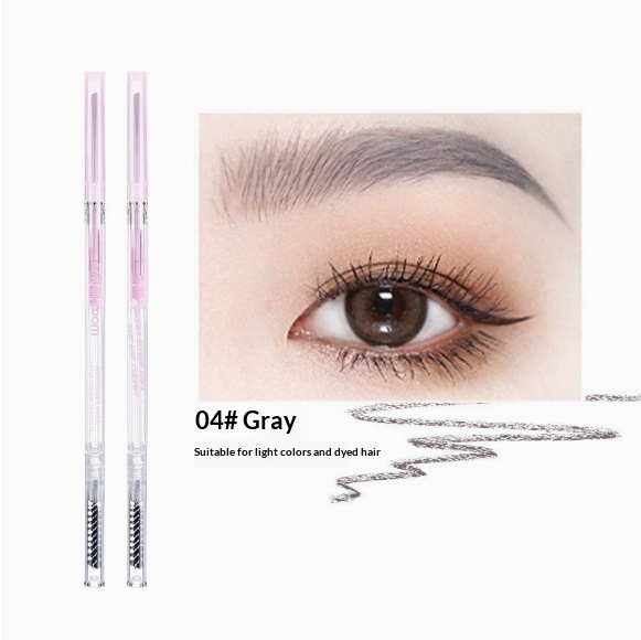 Double-ended Ultra-fine Waterproof Long-lasting Natural Eyebrow Pencil - Image 4