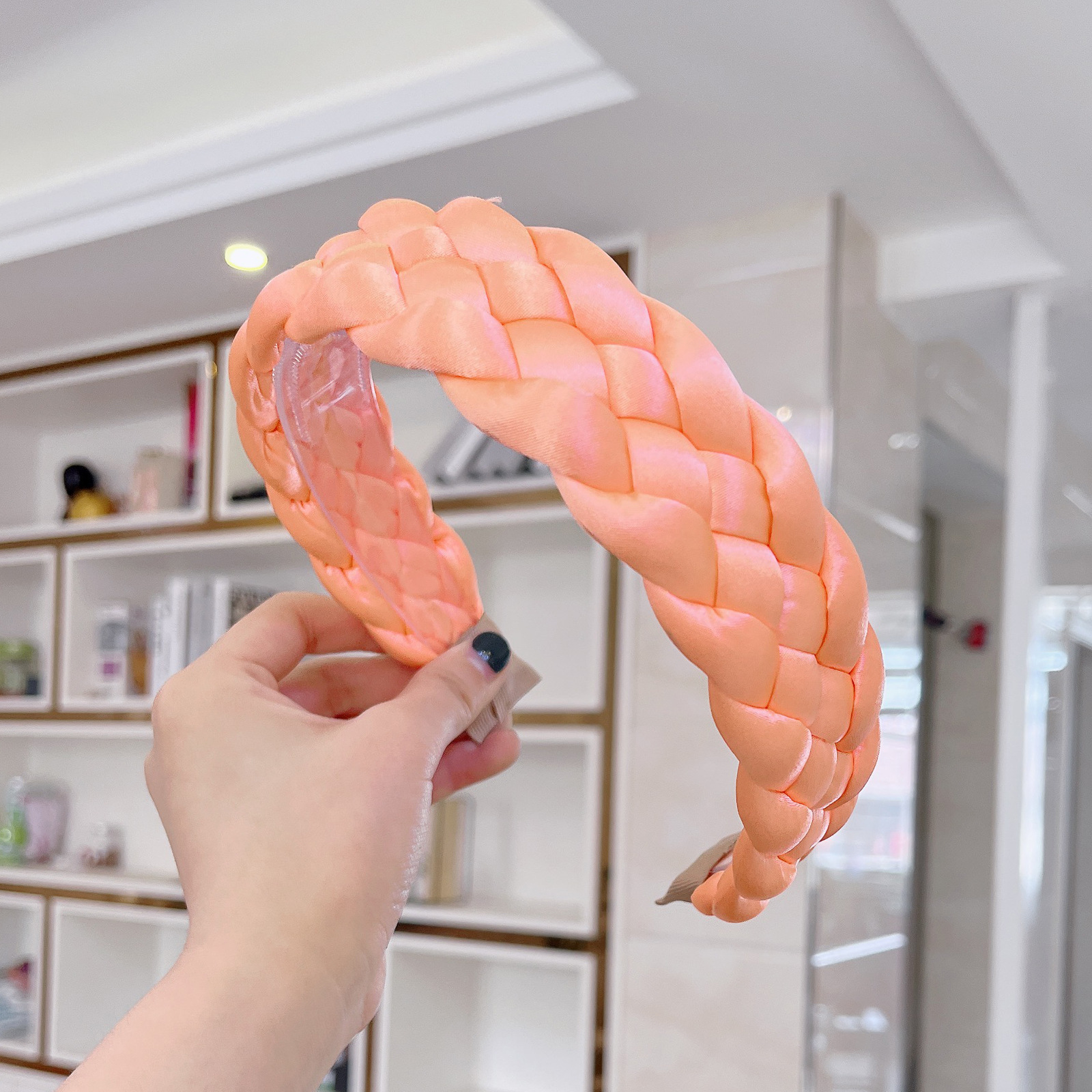 Women's Solid Color Fabric Craft Headband - Image 10