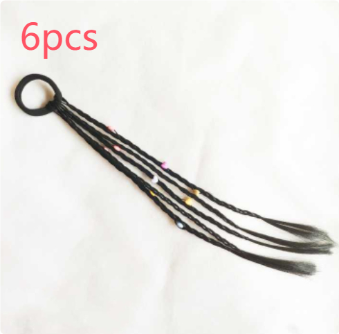 Festive Performance Colorful Bead Twist Braid - Image 8