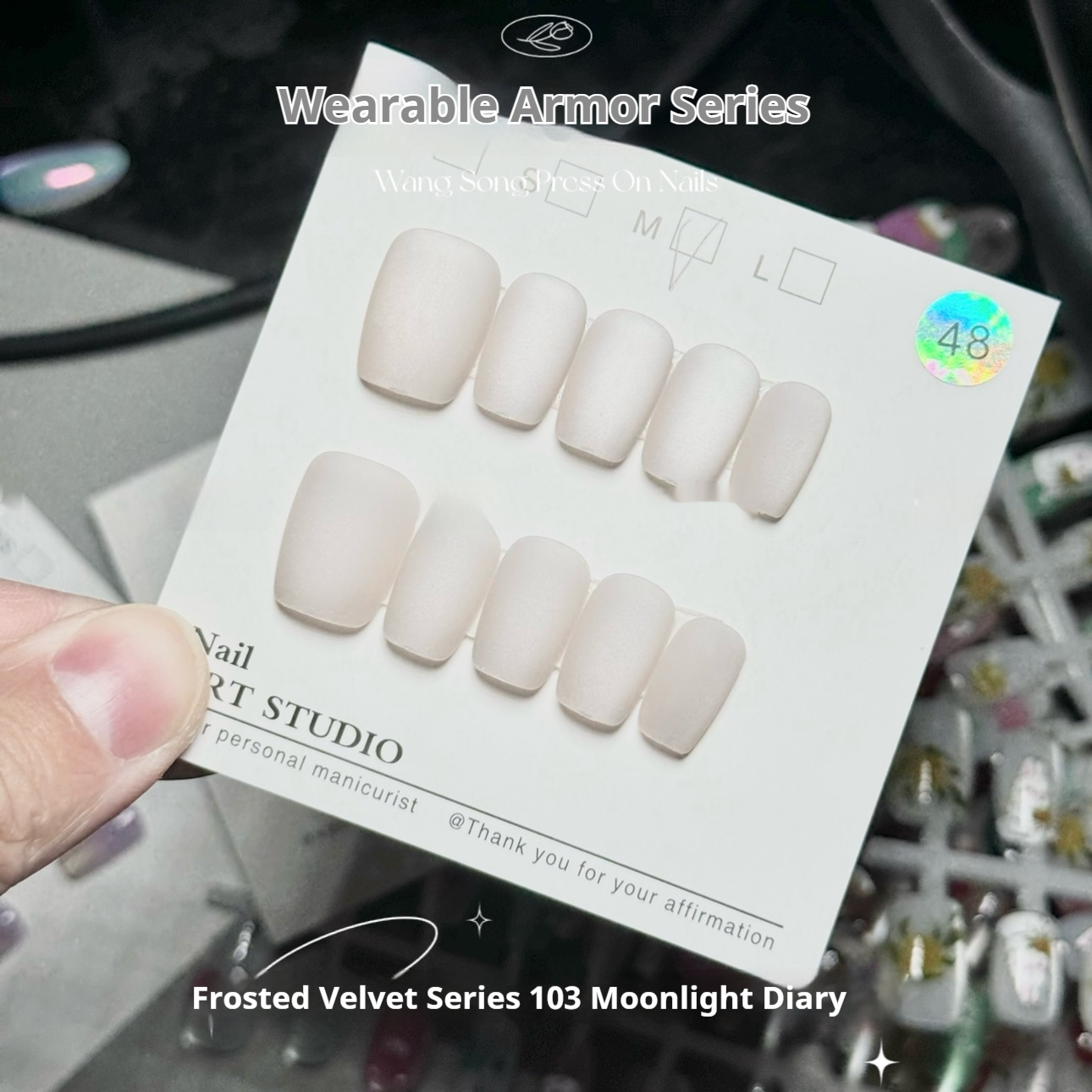 Frosted Velvet Series 03yue Light Diary Ins Internet Celebrity Wear Armor