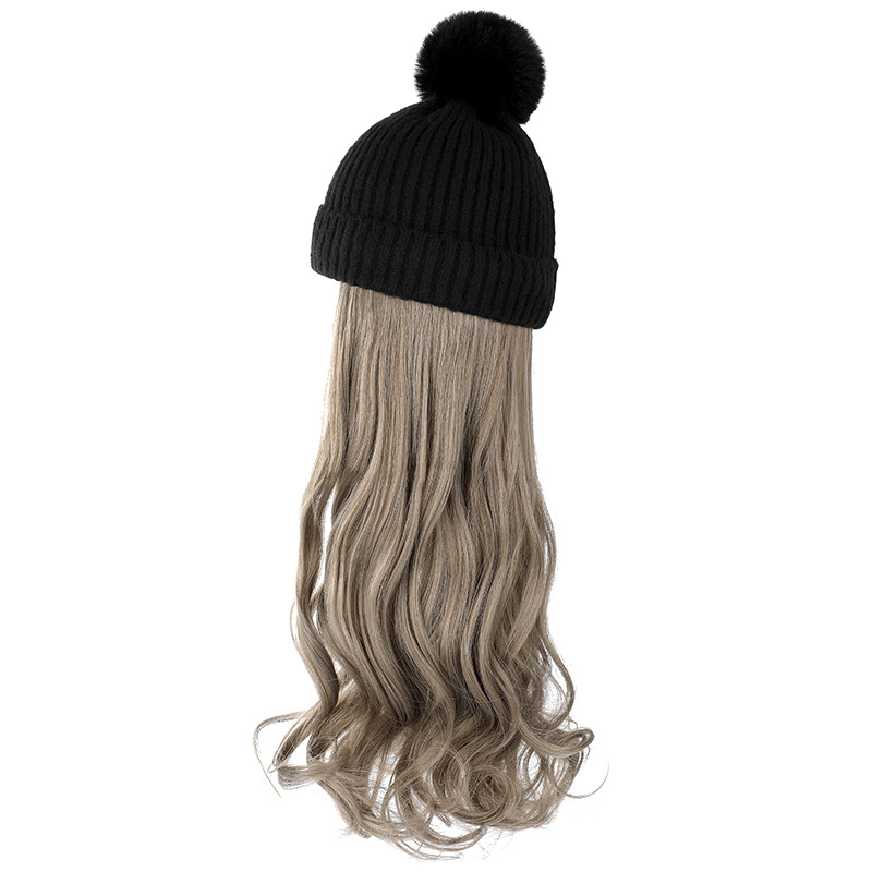 Autumn And Winter New Removable Fashion Woolen Hat - Image 5