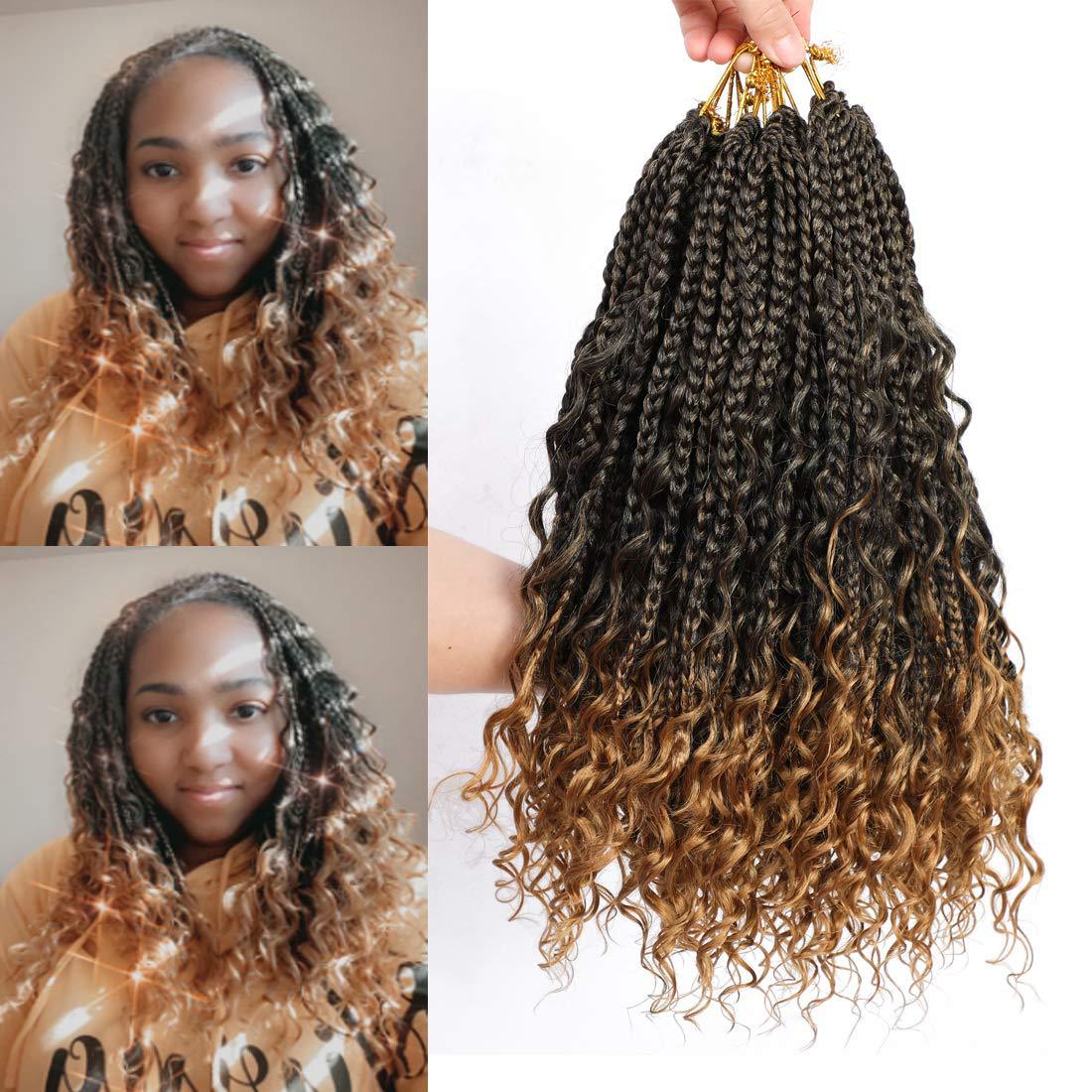 Synthetic Fiber Crochet Wig Braided Three-strand Braid - Image 5
