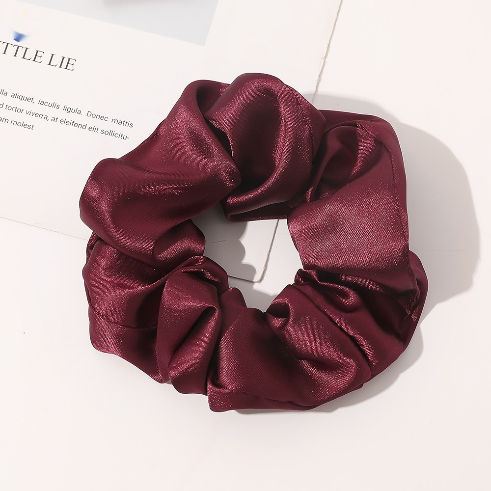 Silk Large Intestine Silk Sweet Satin High-end Hair Ring - Image 4