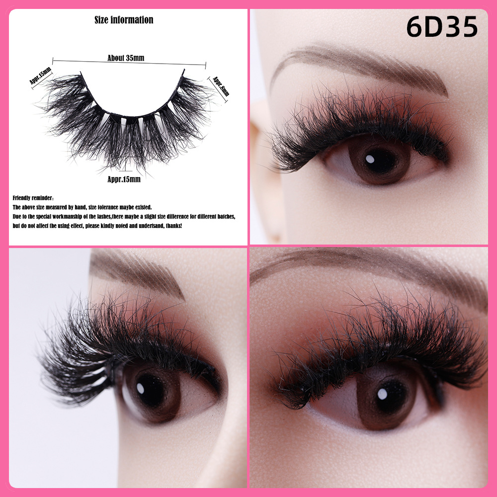 5 Pairs Of Thick False Eyelashes - Image 32