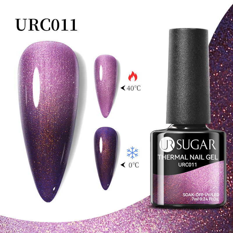 Autumn And Winter New Temperature Change UV Polish Cold And Warm Gradient Nail Glue - Image 11
