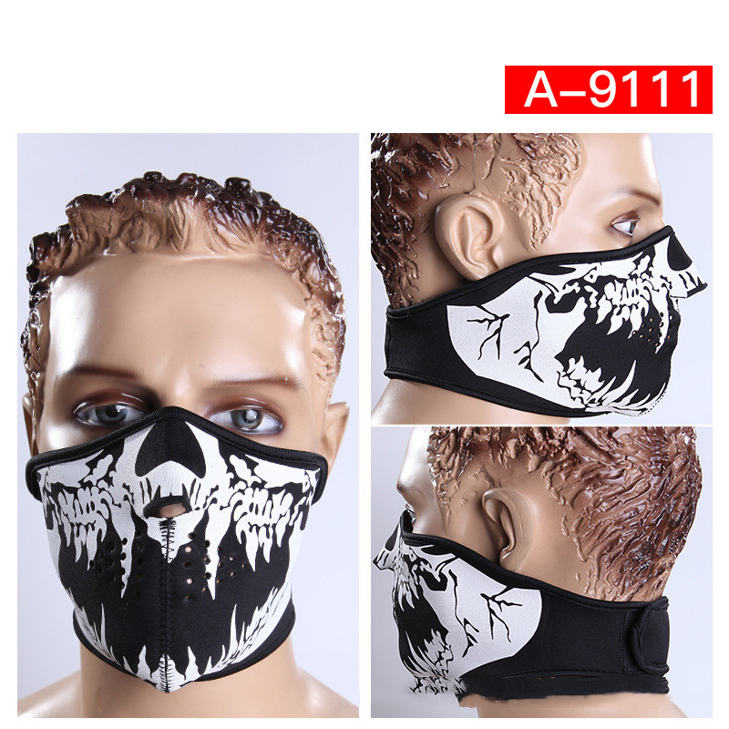 Cycling Skeleton Halloween Mask Mountaineering Ski - Image 11