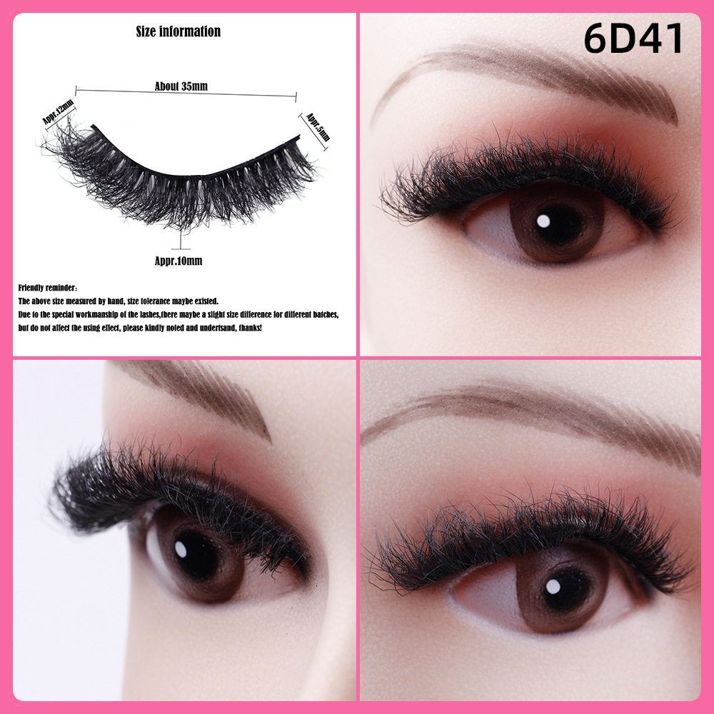 5 Pairs Of Thick False Eyelashes - Image 38