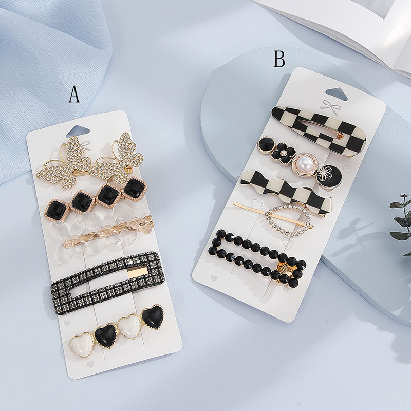 High Sense Barrettes Korean Simple Side Forehead Hairpin Hair Clip Girl Fringe Clip Headdress - Image 12