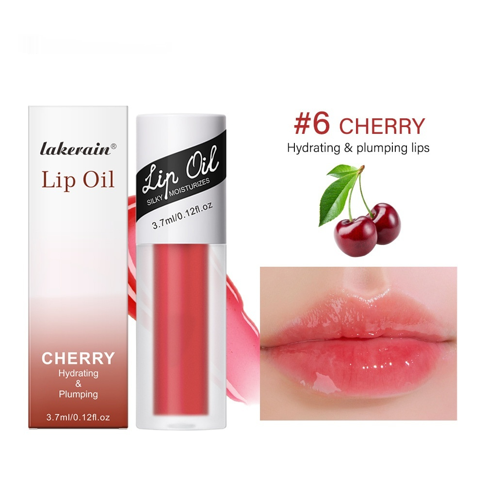 Lip Care Oil Moisturizing And Nourishing Light Transparent Fruit Flavor - Image 6
