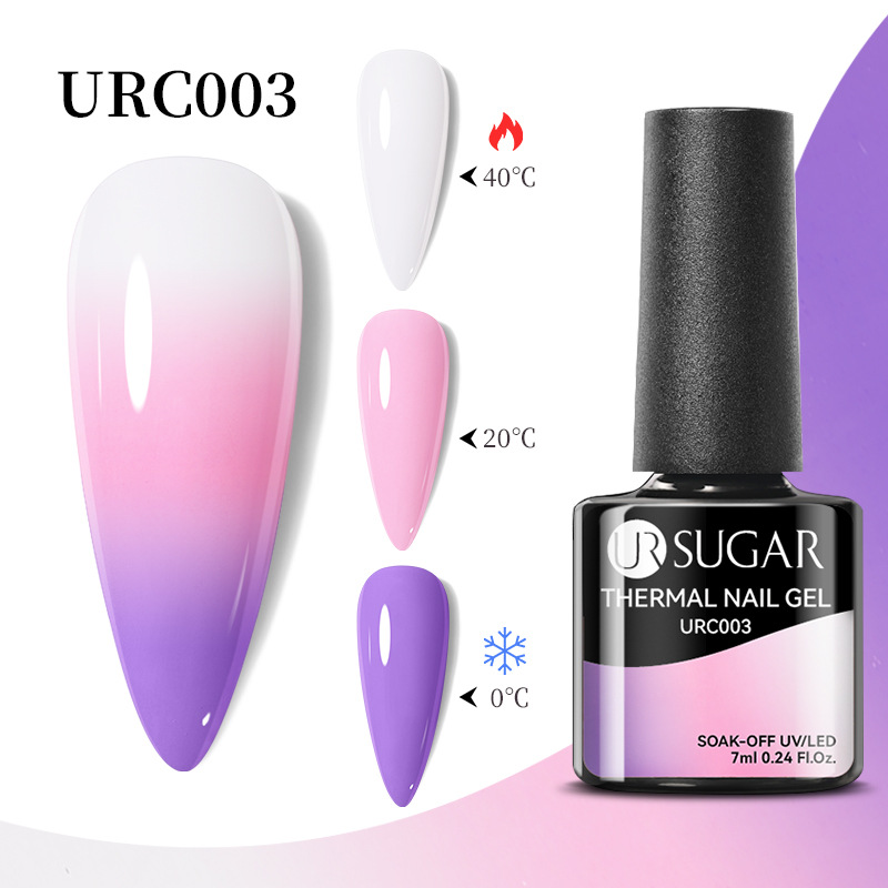 Autumn And Winter New Temperature Change UV Polish Cold And Warm Gradient Nail Glue - Image 3