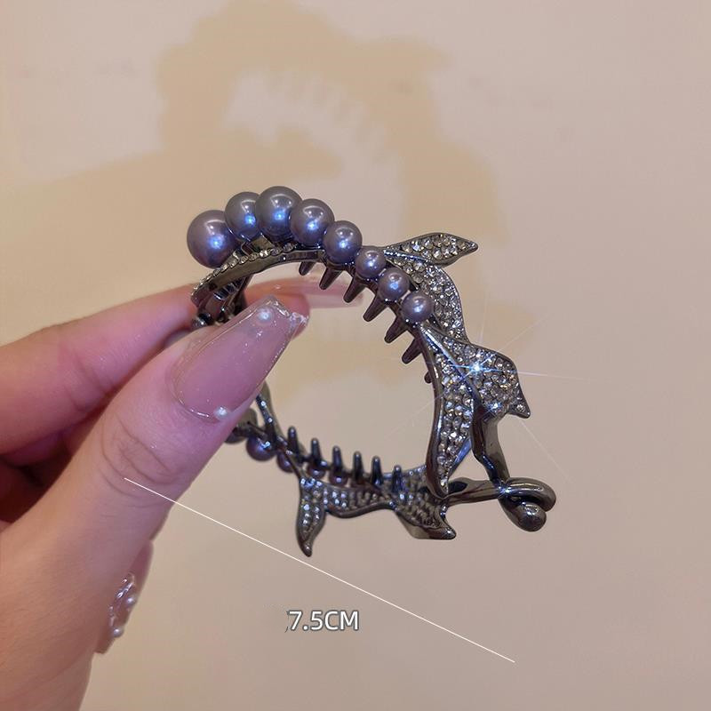Double Fish Tail Pearl Ball Head Clamping Girl - Image 3