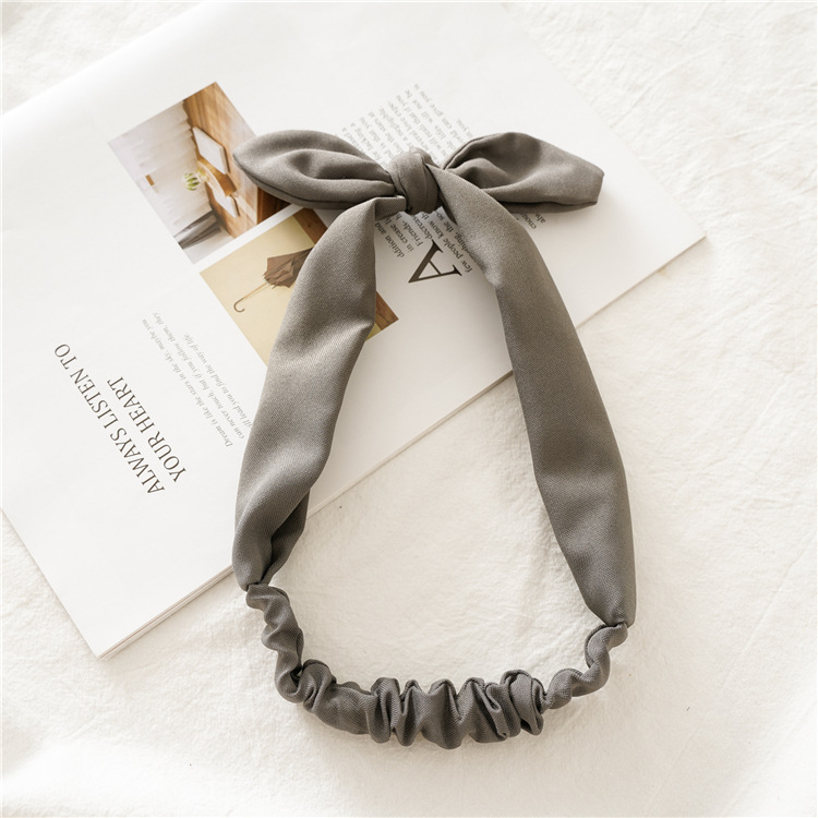 Women's All-match Elastic Band Knotted Rabbit Ears Hair Band - Image 2